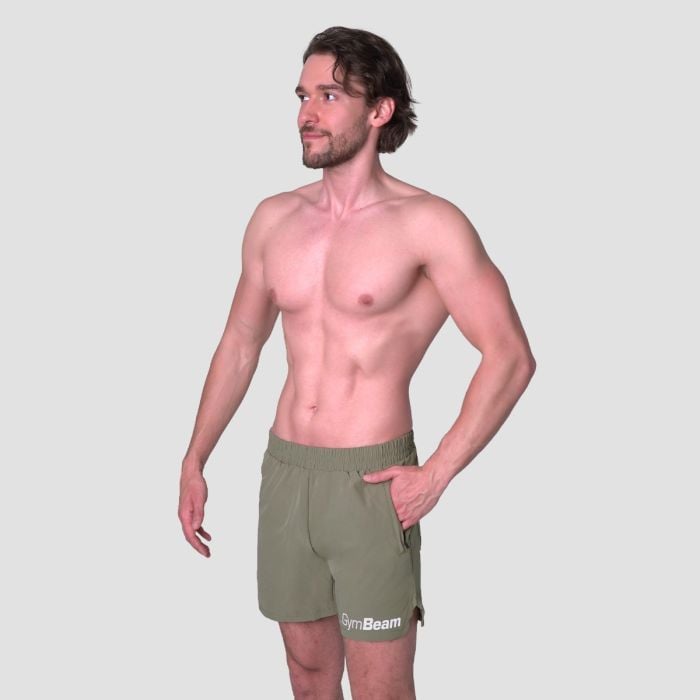 Šortky Light Essence Green - GymBeam M
