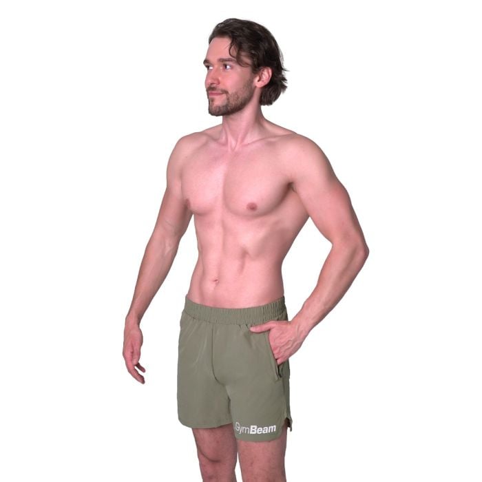 Šortky Light Essence Green - GymBeam M