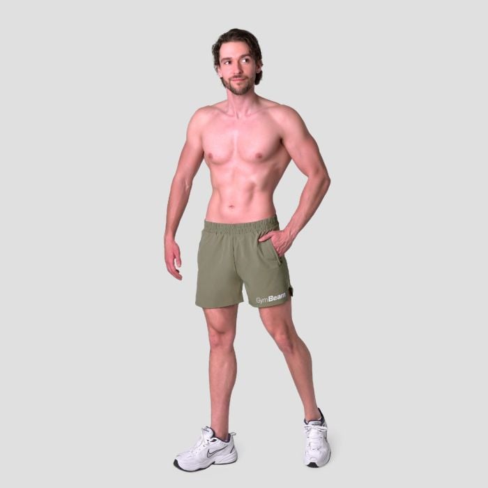 Šortky Light Essence Green - GymBeam M