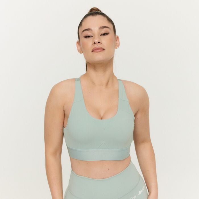GymBeam Športová podprsenka Limitless Eucalypt  XXLXXL