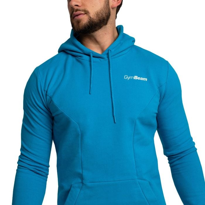 Mikina Limitless Hoodie Aquamarine - GymBeam S