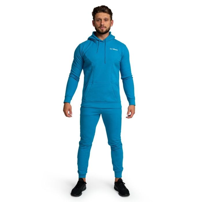 Mikina Limitless Hoodie Aquamarine - GymBeam S