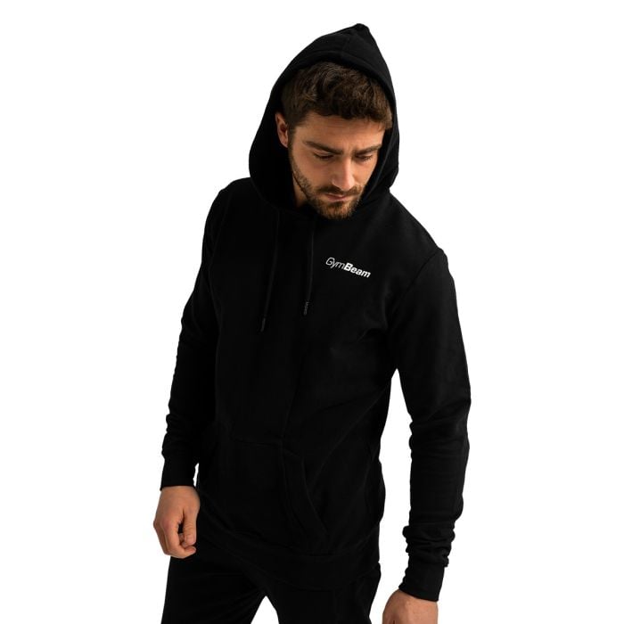 Mikina Limitless Hoodie Black  - GymBeam M