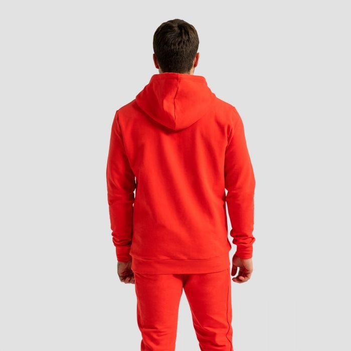 Mikina Limitless Hoodie Hot Red  - GymBeam L