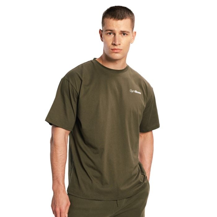 Tričko Oversized Limitless Espresso - GymBeam XL