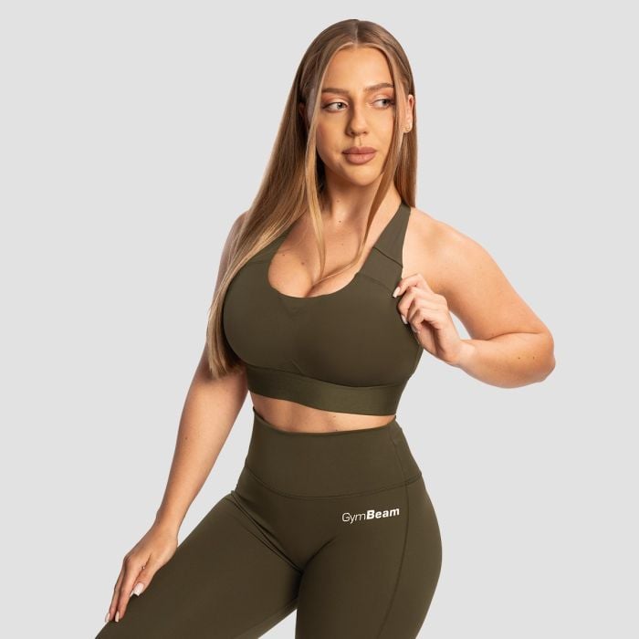 Športová podprsenka Limitless Espresso - GymBeam M