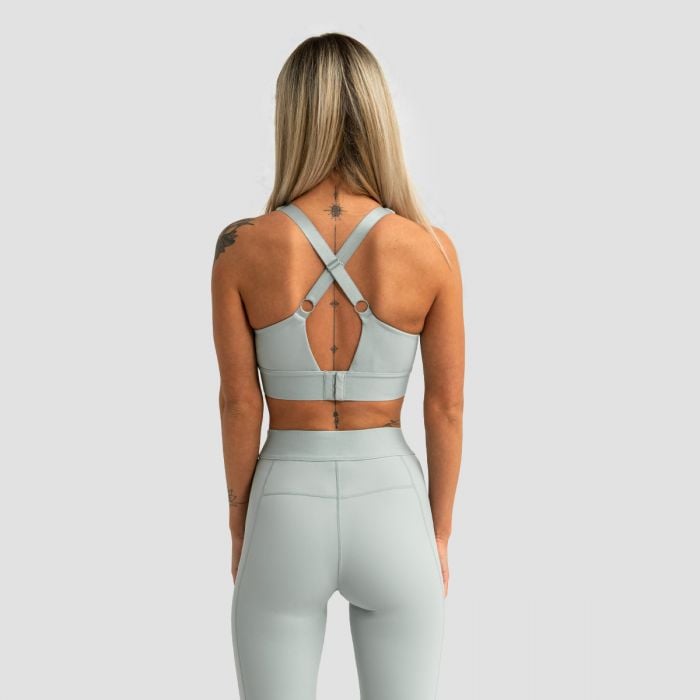Športová podprsenka Limitless Eucalypt - GymBeam M