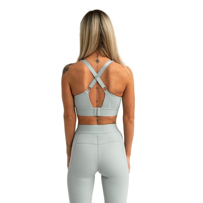 Športová podprsenka Limitless Eucalypt - GymBeam M
