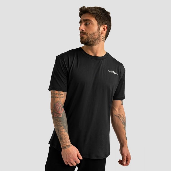 Pánske športové tričko Limitless Black - GymBeam XXXL