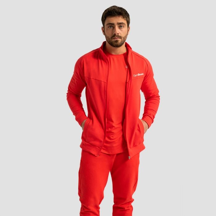 Pánske športové tričko Limitless Hot Red - GymBeam XL