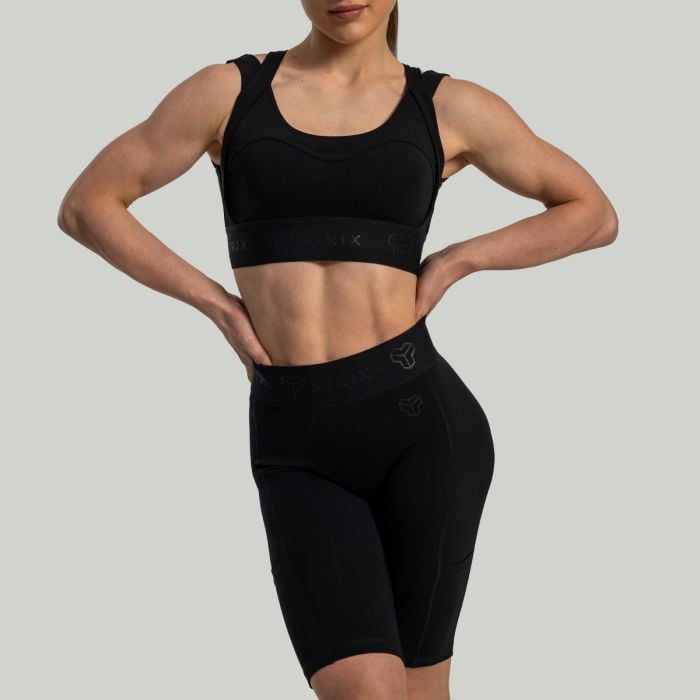Dámske šortky Biker Lunar Black - STRIX S