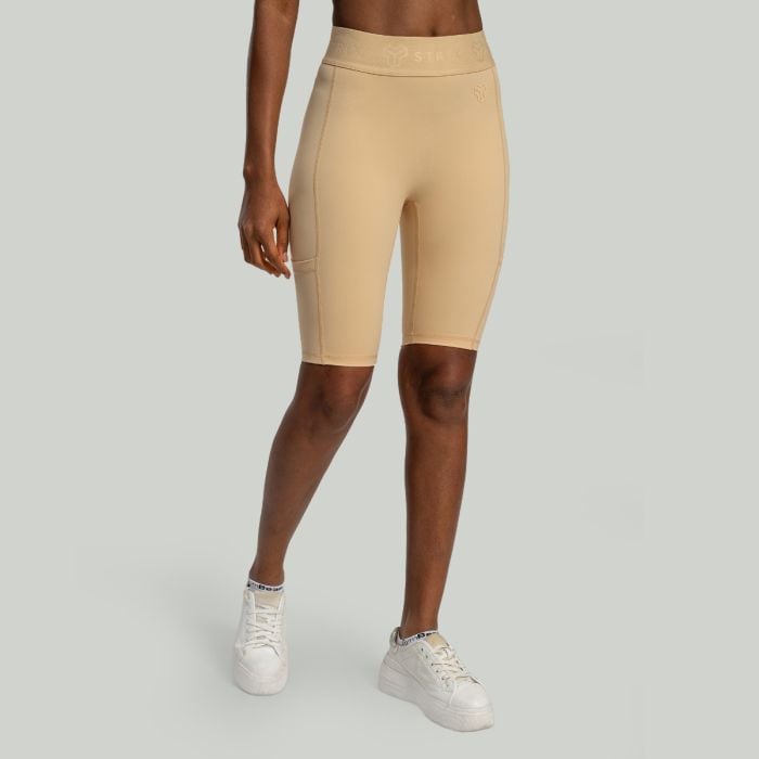 Dámske šortky Biker Lunar Sandshell - STRIX M