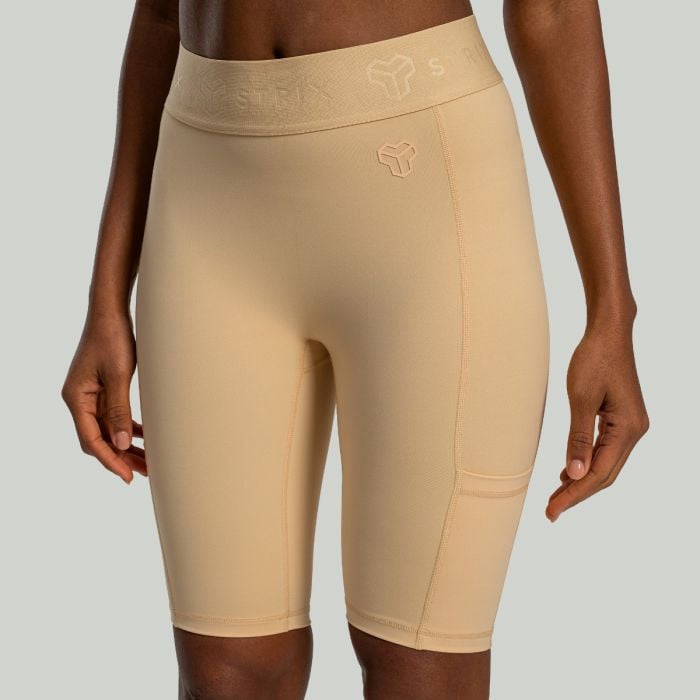 Dámske šortky Biker Lunar Sandshell - STRIX M