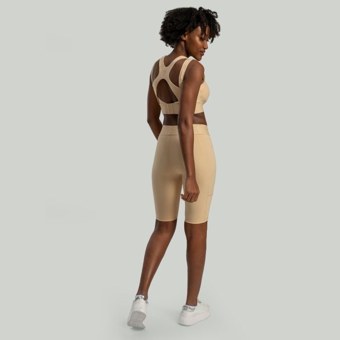 Dámske šortky Biker Lunar Sandshell - STRIX M