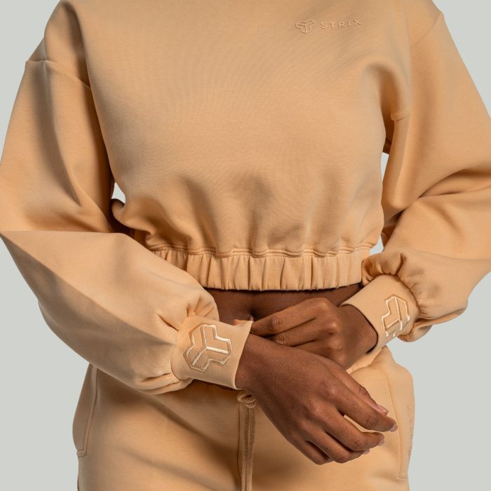 Dámska mikina Lunar Cropped Sandshell - STRIX M