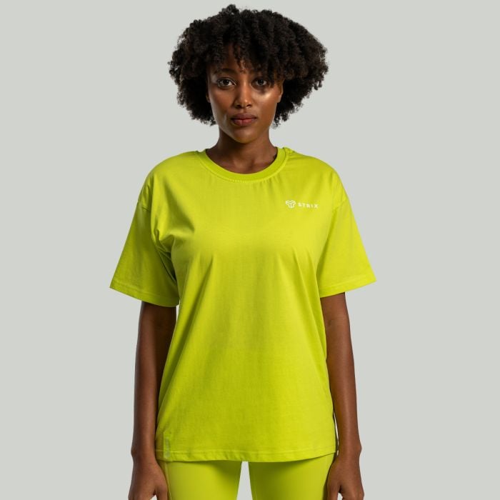E-shop STRIX Dámske tričko Lunar Oversized Chartreuse