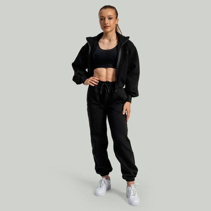 Dámska mikina Lunar Zip-Up Black - STRIX S