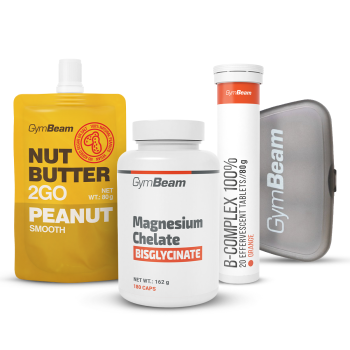 Magnézium chelát (bisglycinát) - GymBeam + darčeky 180 kaps.