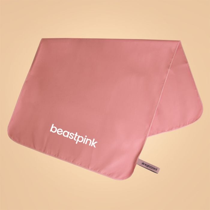 E-shop BeastPink Maxi športový uterák Pink