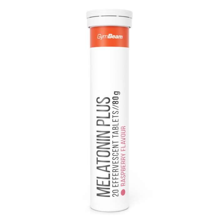 GymBeam Melatonín Plus šumivý malina
