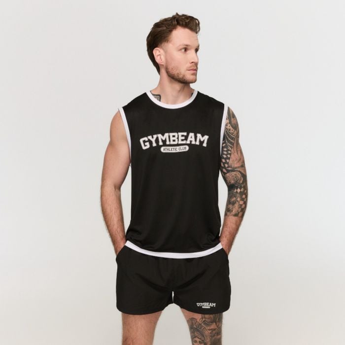 GymBeam Tielko Varsity Black  XXXL