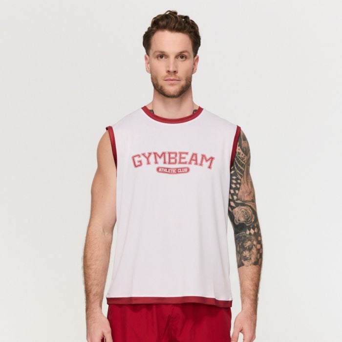 GymBeam Tielko Varsity White  XL