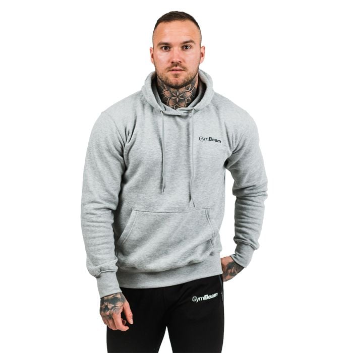Mikina Athlete Grey Black - GymBeam XL