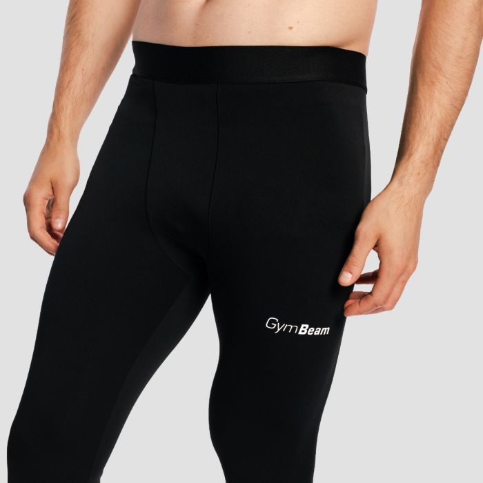Pánske legíny Combat Black - GymBeam L