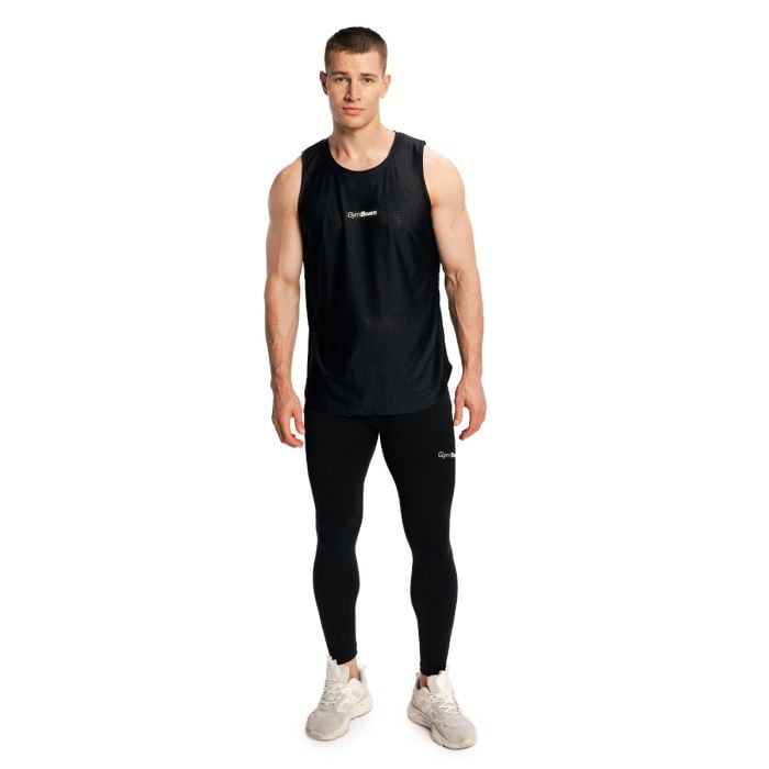 Pánske legíny Combat Black - GymBeam L