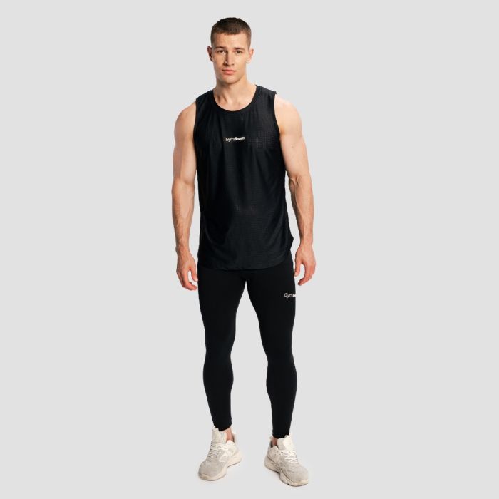 Pánske legíny Combat Black - GymBeam L