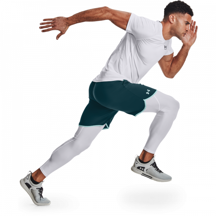 Kompresné legíny HG Armour Leggings White - Under Armour XL