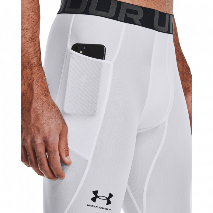 Kompresné legíny HG Armour Leggings White - Under Armour XL