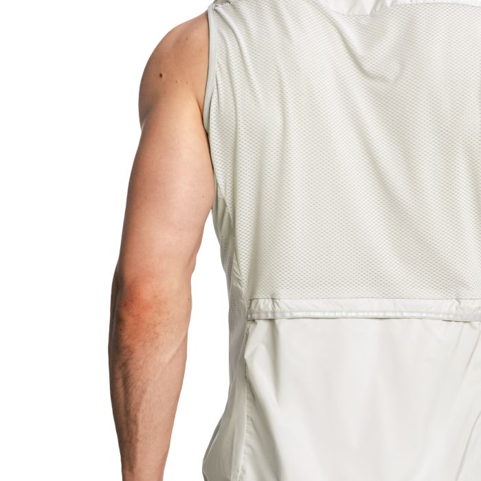 Pánska bežecká vesta Pulse X Gray - GymBeam XL