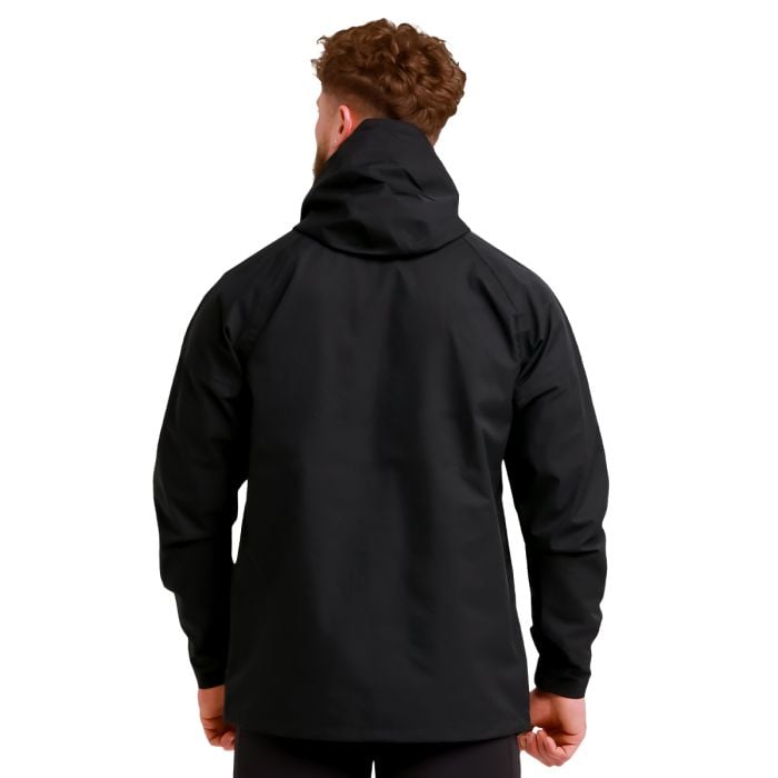 Pánska bunda Rain Smock Black - GymBeam XL