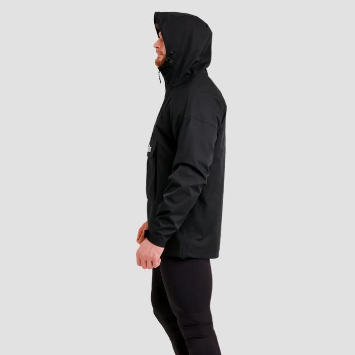 Pánska bunda Rain Smock Black - GymBeam XL