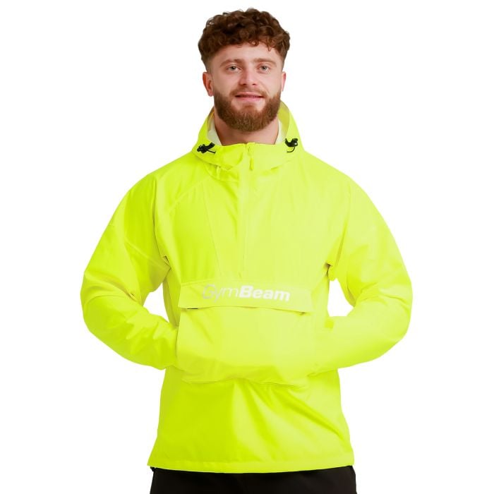 Pánska bunda Rain Smock Citric - GymBeam M