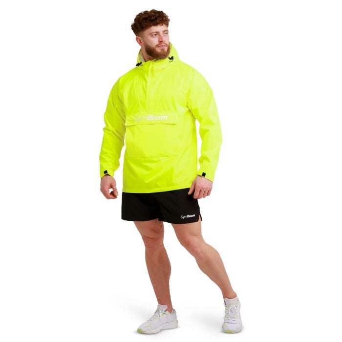 Pánska bunda Rain Smock Citric - GymBeam M
