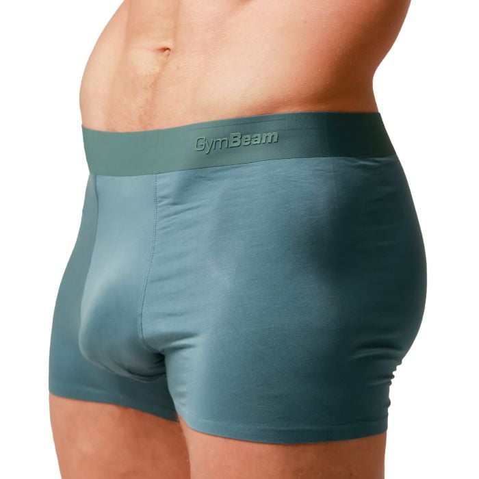 Pánske boxerky Soft 2Pack Blue - GymBeam M