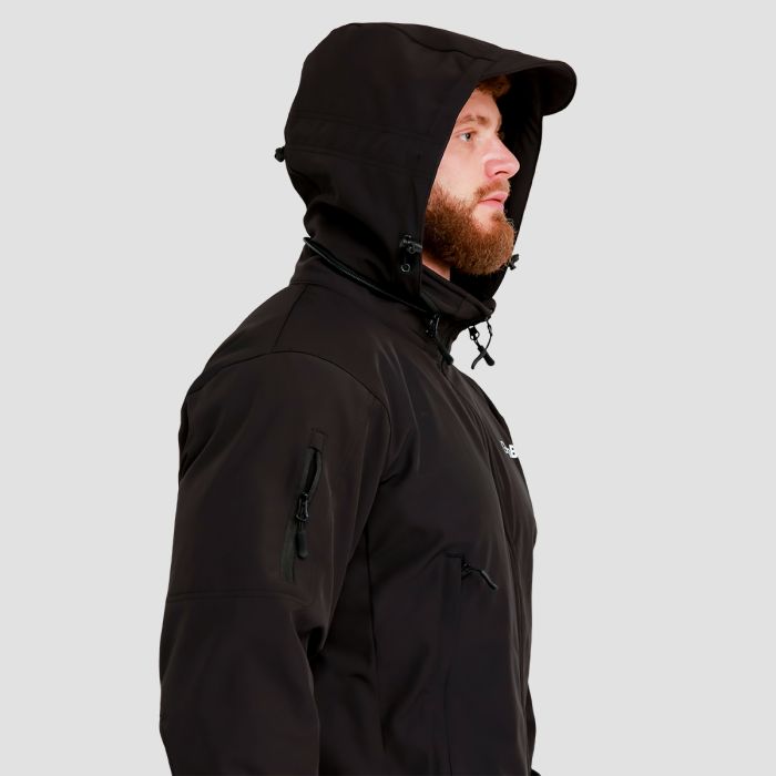 Pánska bunda Softshell Black - GymBeam XL