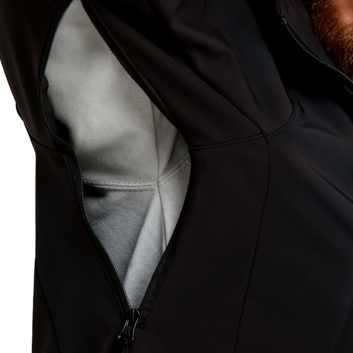 Pánska bunda Softshell Black - GymBeam XL