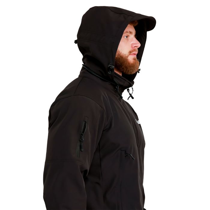Pánska bunda Softshell Black - GymBeam XL