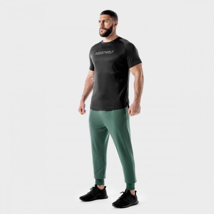 Tričko LAB360º Recycled Mesh Tee čierne - SQUATWOLF S