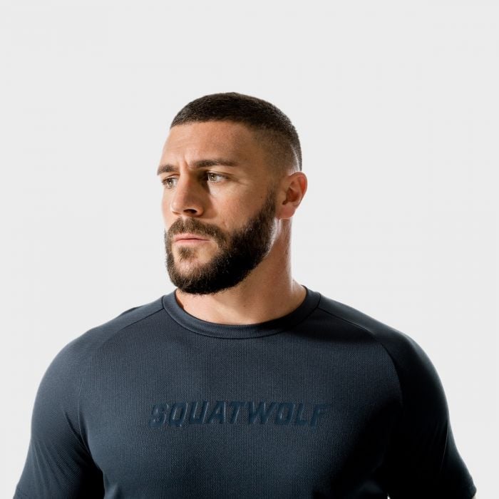 Tričko LAB360º Recycled Mesh Tee Blue Nights - SQUATWOLF S