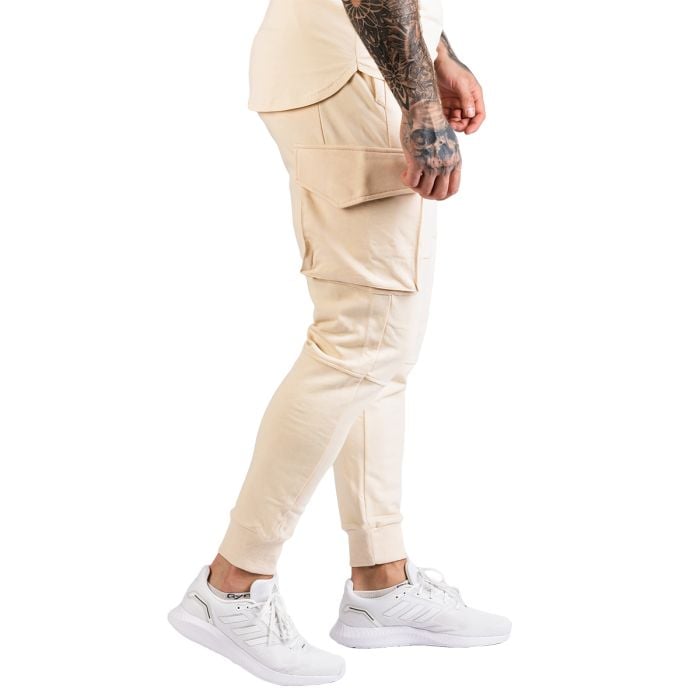 Tepláky TRN Sand - GymBeam XL