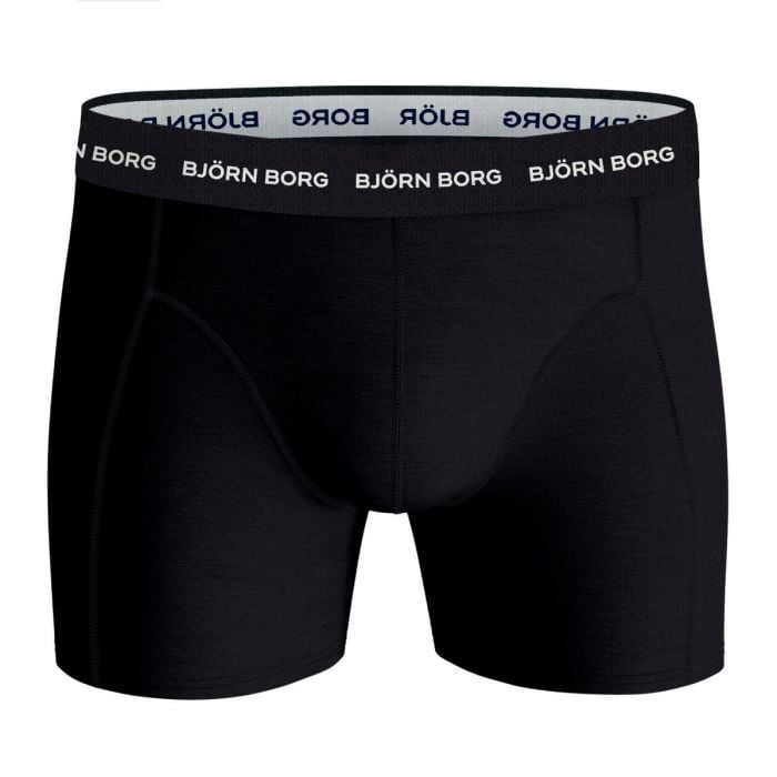 Pánske boxerky Noos Solids Shorts Black - BJÖRN BORG