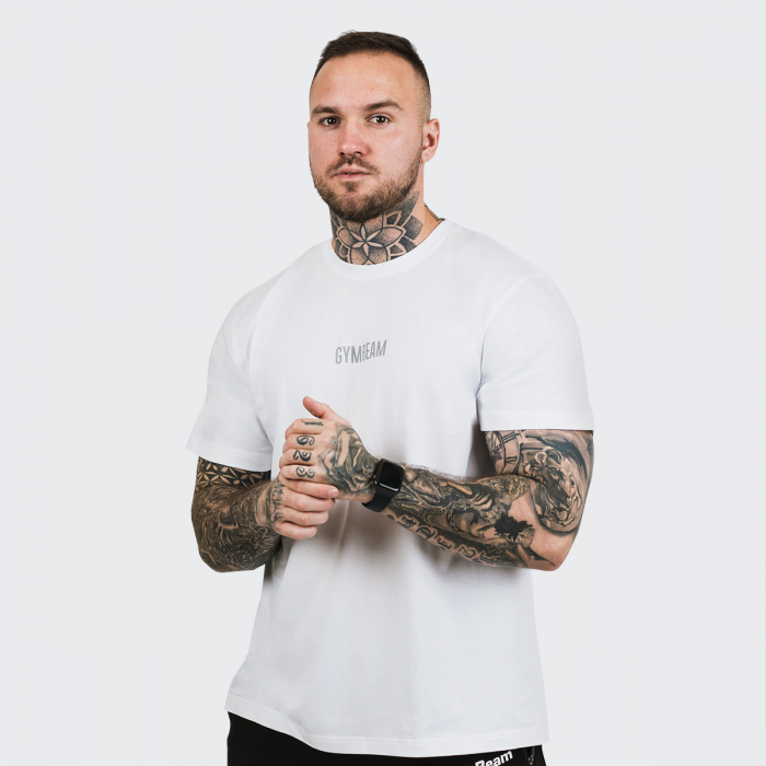 Men‘s T-shirt FIT White - GymBeam