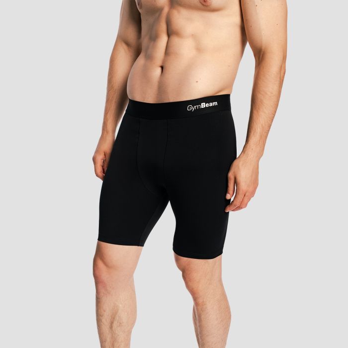 Pánske šortky Combat Black - GymBeam L