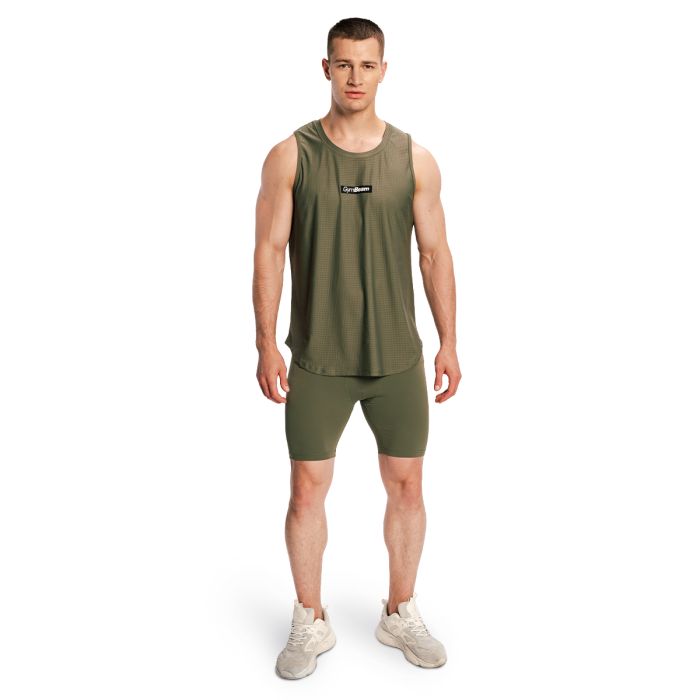 Pánske šortky Combat Olive Grey - GymBeam XL