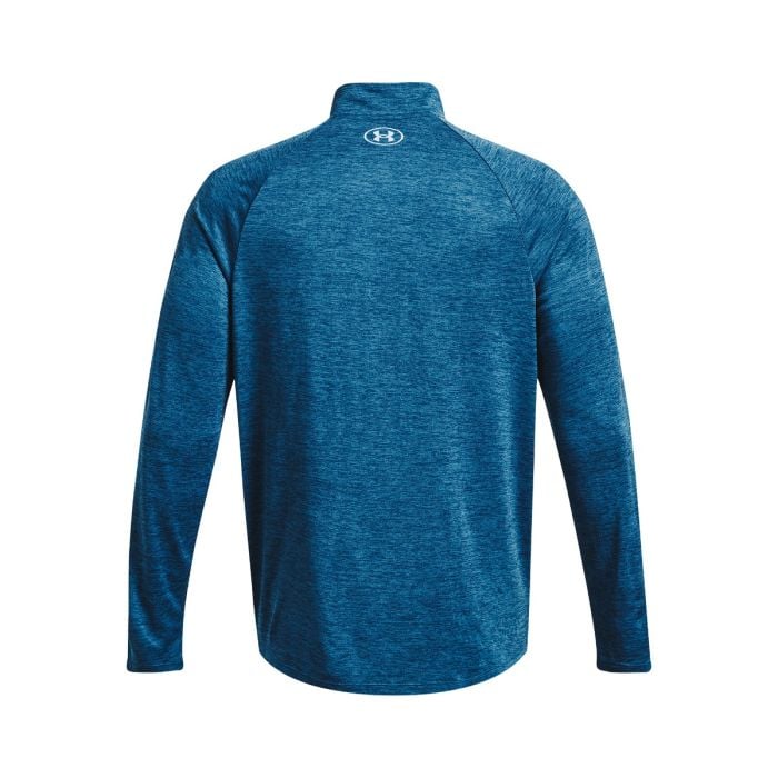 Pánske Tričko Tech 2.0 1/2 Zip Blue - Under Armour S
