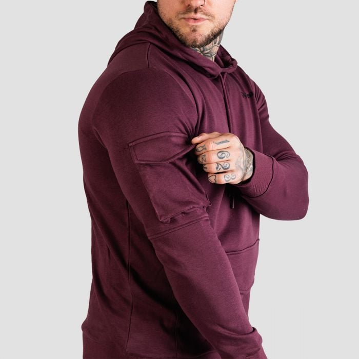 Mikina TRN Hoodie Eggplant - GymBeam M